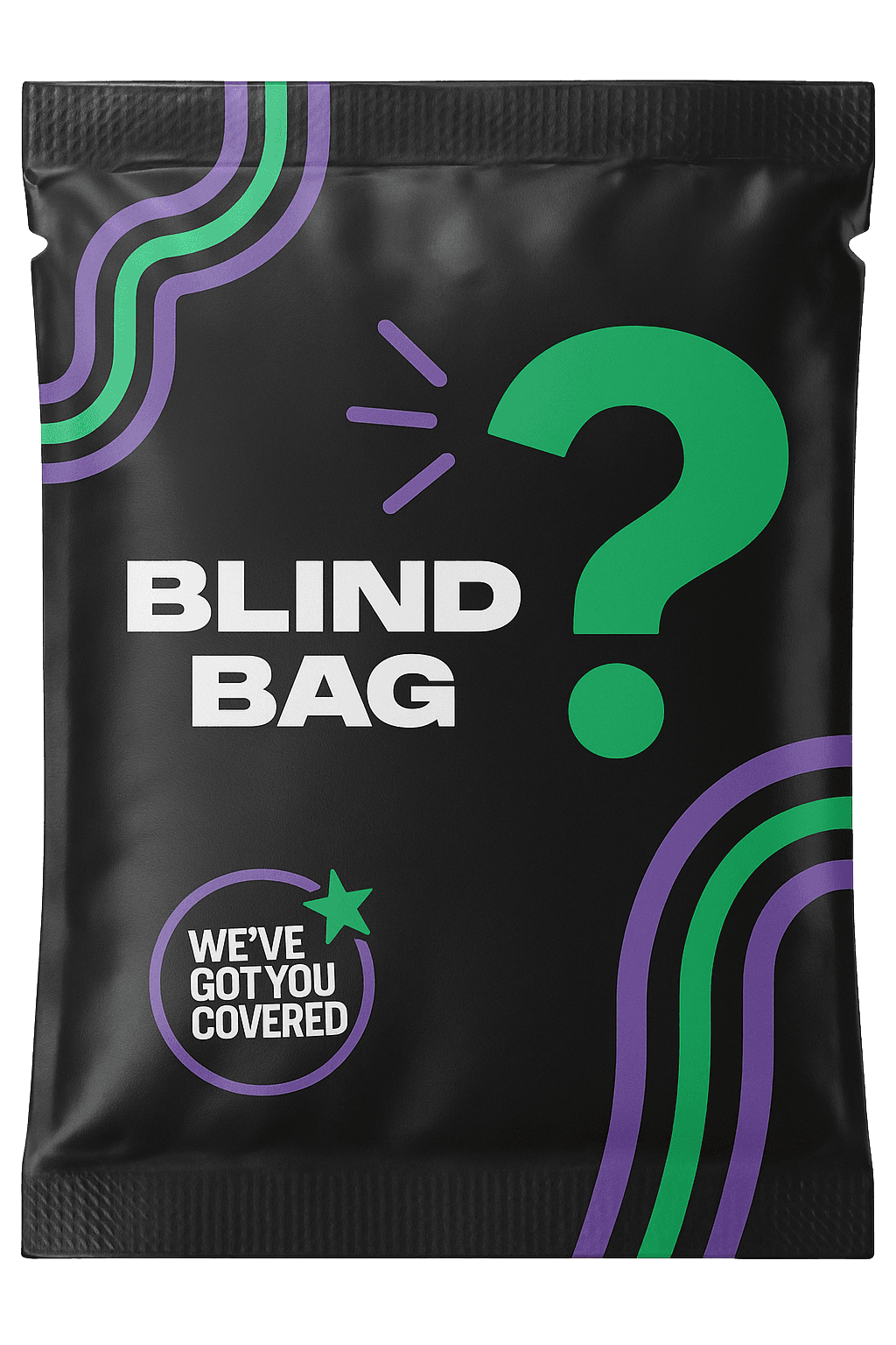 Blind bag vending machine placeholder