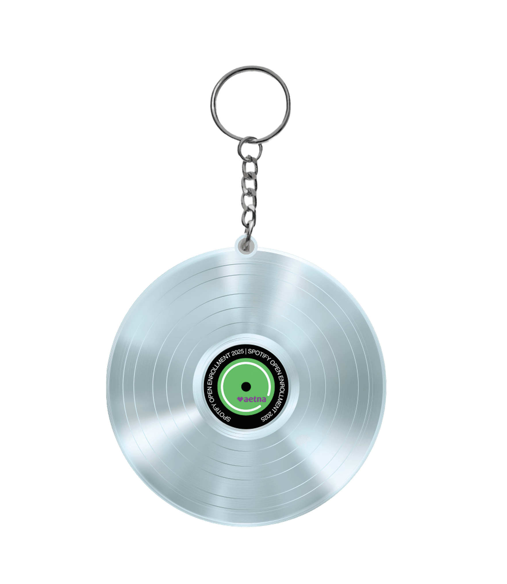 Custom branded keychain - corporate event giveaway